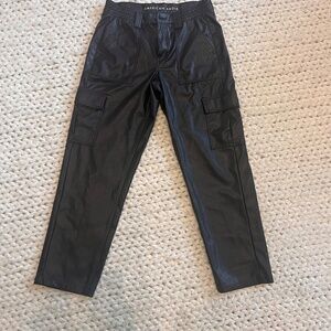 Chocolate Pleather pants